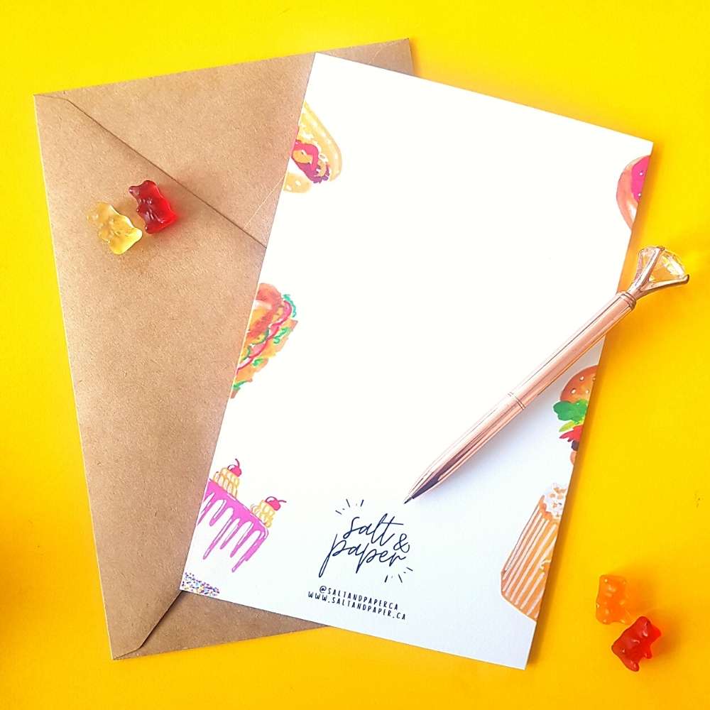 Bump to Baby in Junk Food Cravings Card | Salt & Paper - Image 3