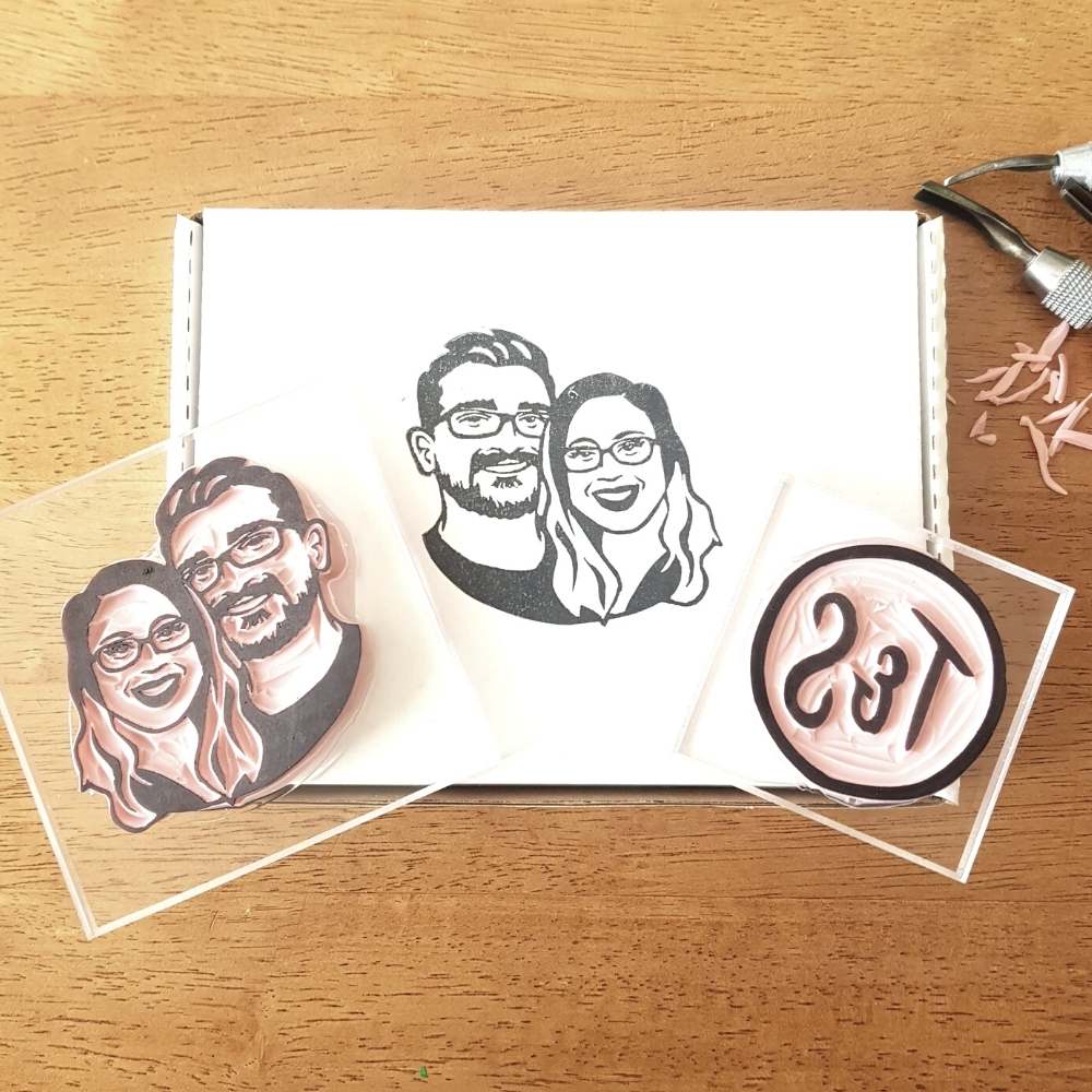 Couples Stamp and Monogram | Salt & Paper - Image 4