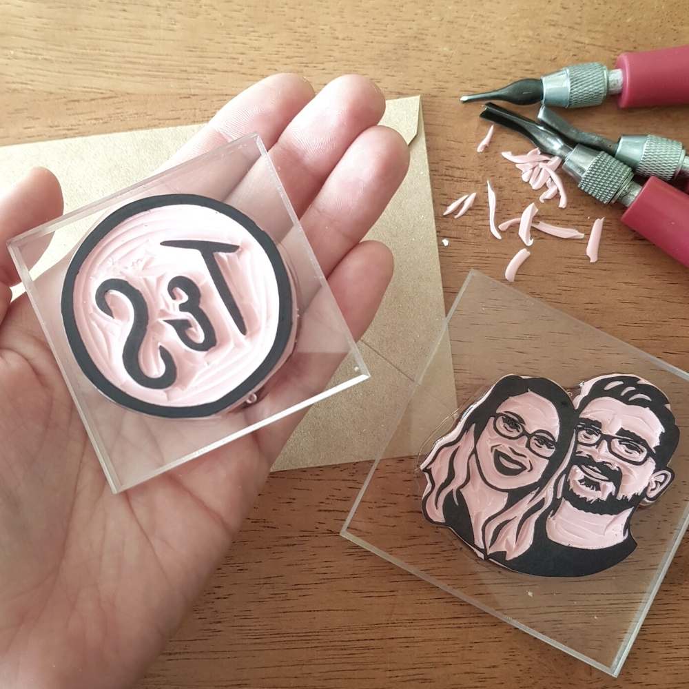 Couples Stamp and Monogram | Salt & Paper - Image 5