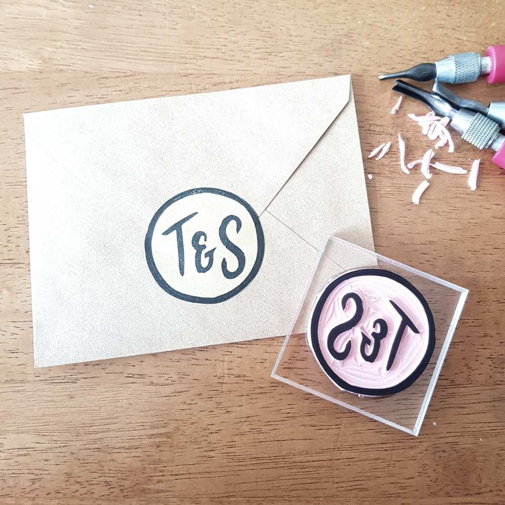 Couples Stamp and Monogram | Salt & Paper - Image 7
