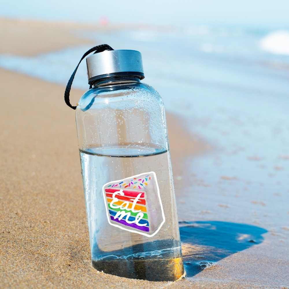 Eat Me Cake Vinyl Sticker | Wholesale Case 6 - Image 3