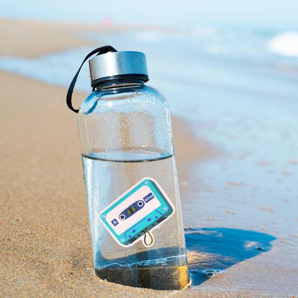 Blue Mix Tape Vinyl Sticker | Salt & Paper - Image 3