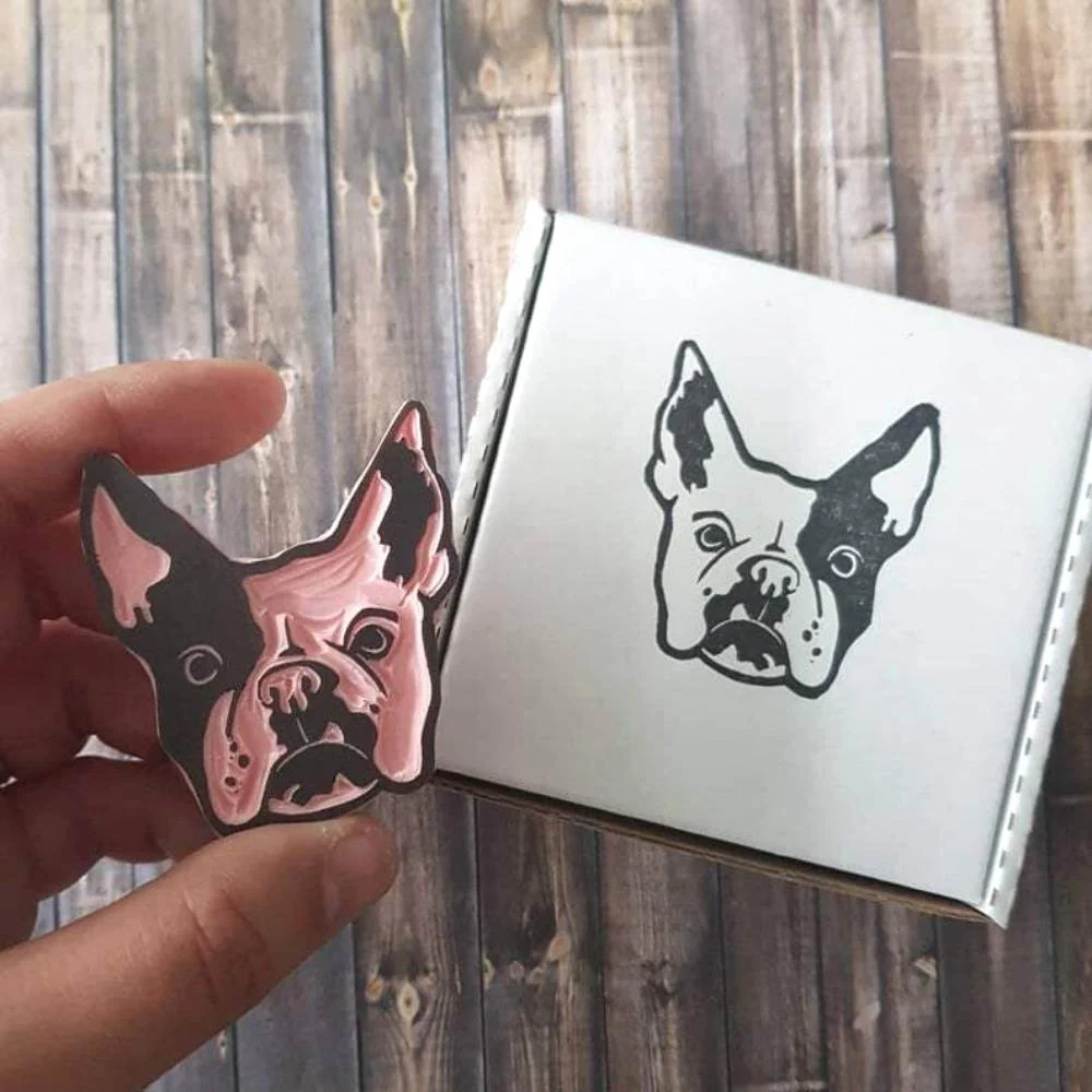 Solo Pet Portrait Stamp | Salt & Paper - Image 4