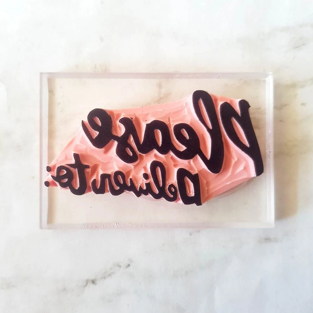 Please Deliver To Stamp | Salt & Paper - Image 3