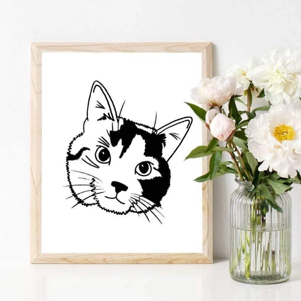 Solo Custom Portrait Digital Illustration | Salt & Paper - Image 6