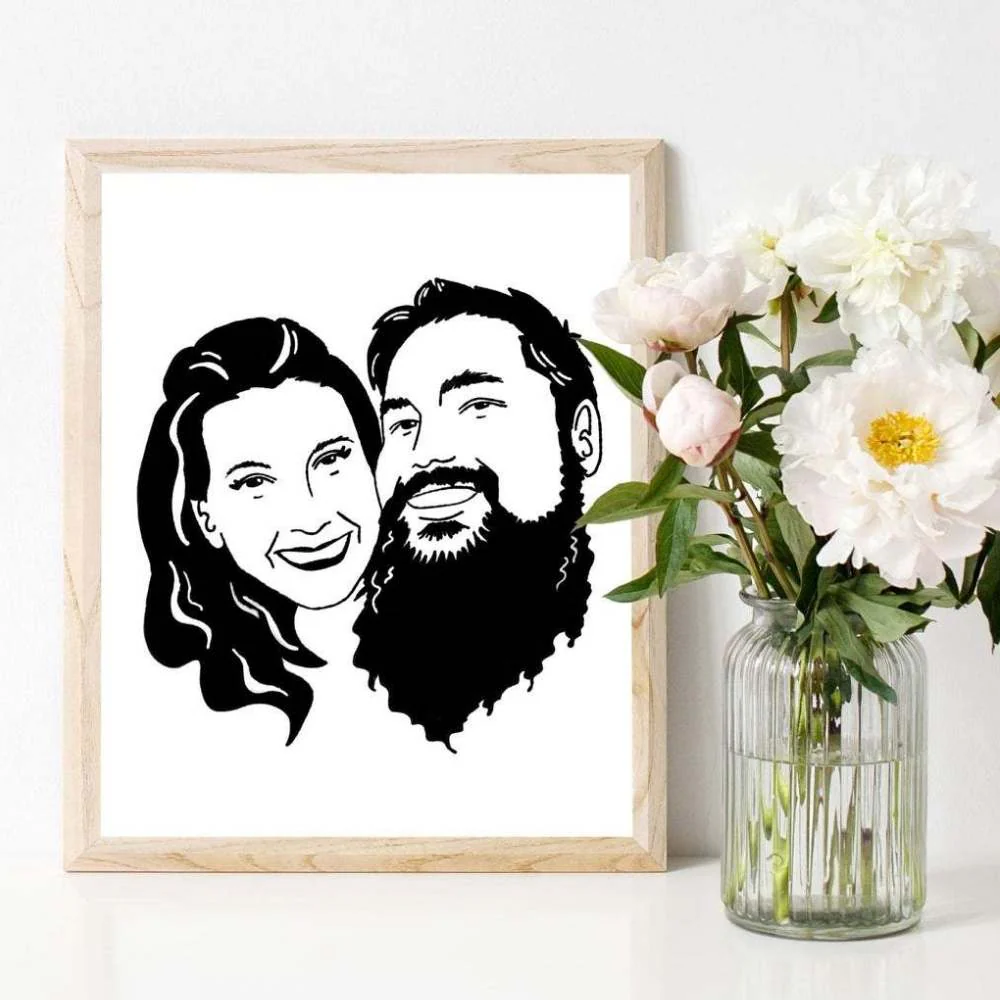 Solo Custom Portrait Digital Illustration | Salt & Paper - Image 8