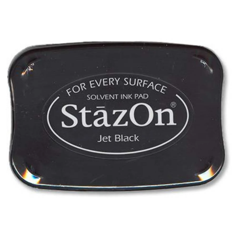 StazOn Ink Pad - Black | Salt & Paper - Image 4